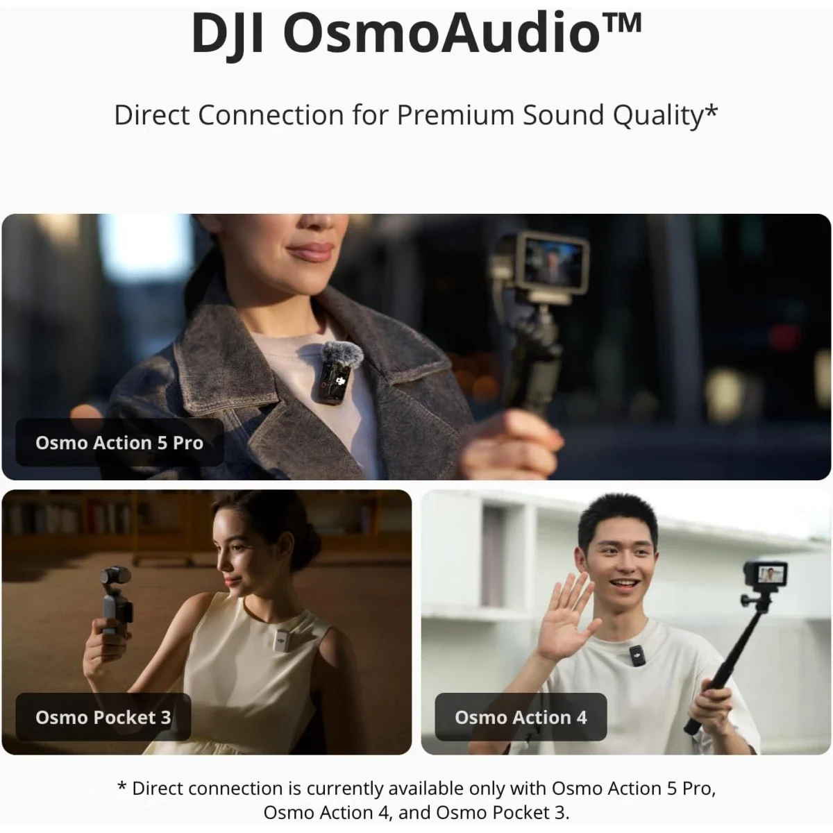 ميكروفون لاسلكي DJI Mic 2 مع 1 TX + 1 RX وتسجيل 32 بت Float ومدى 250 متر - Thumbnail 7