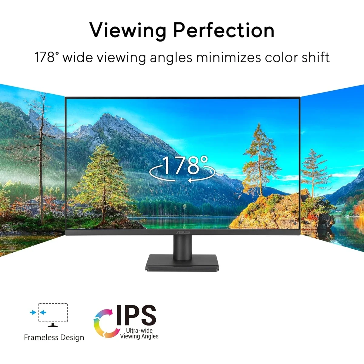 Asus VA279HG 27-Inch IPS Full HD 120Hz Gaming Monitor - Thumbnail 2