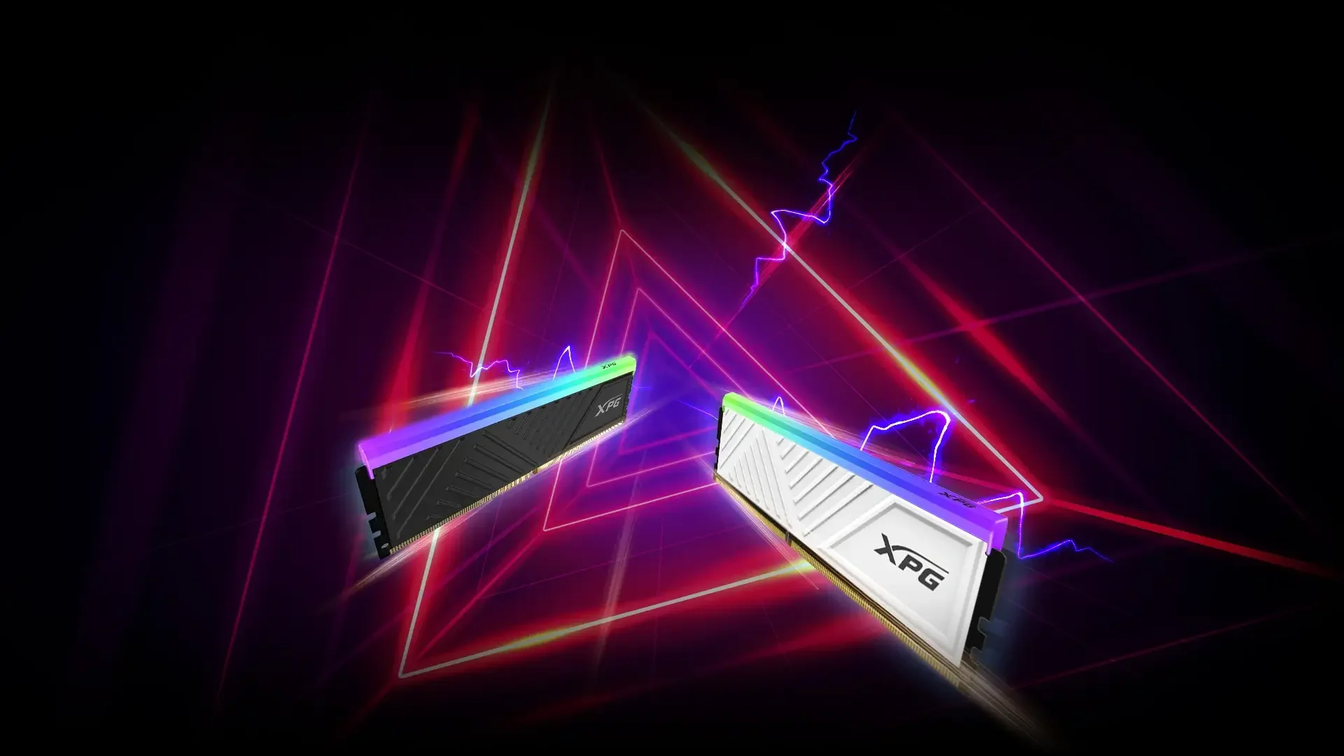رام ADATA XPG SPECTRIX D35G سعة 8GB DDR4 بسرعة 3600MHz RGB باللون الأبيض - Thumbnail 4