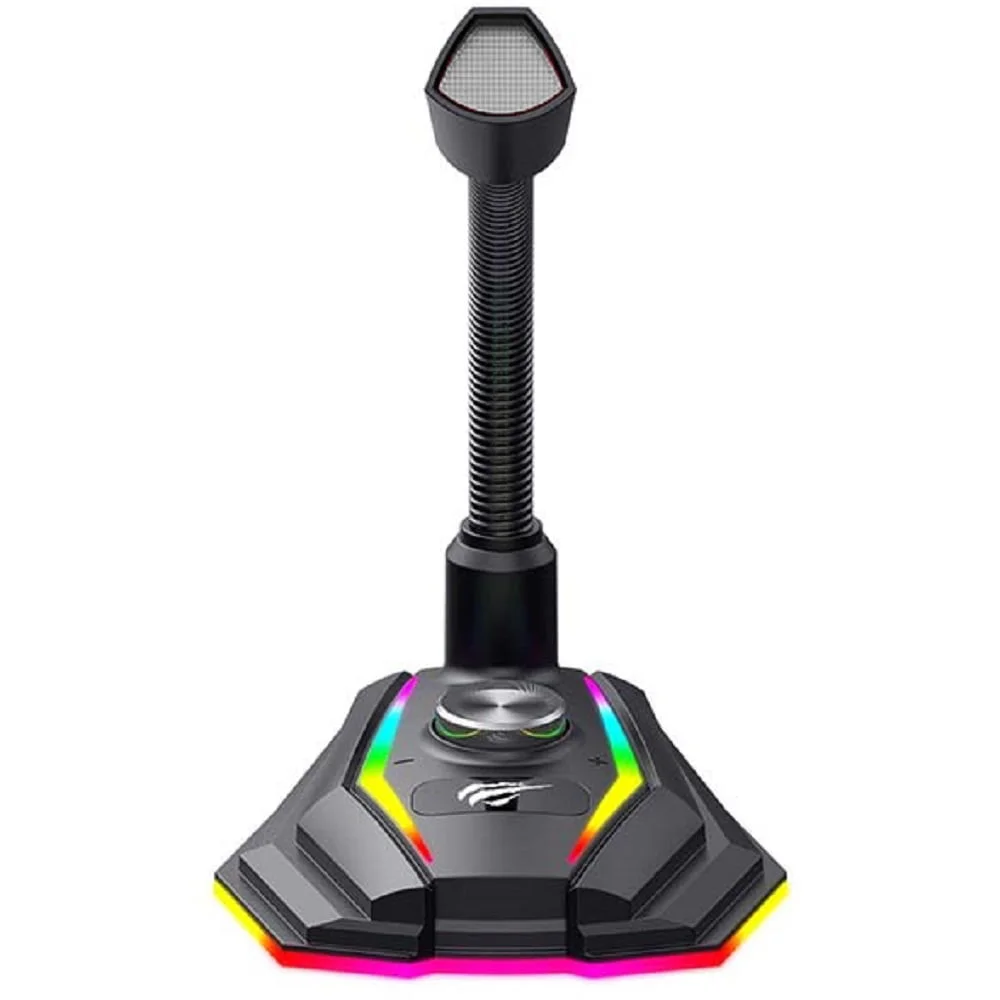 مايكروفون مكتبي HAING M2 بإضاءة خلفية واتصال USB - Image 2