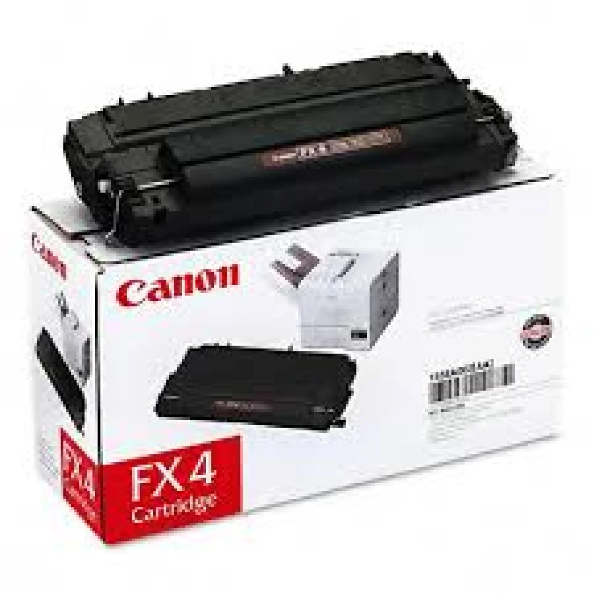 Canon FX-4 Original Black Laser Toner Cartridge, 3500 Pages