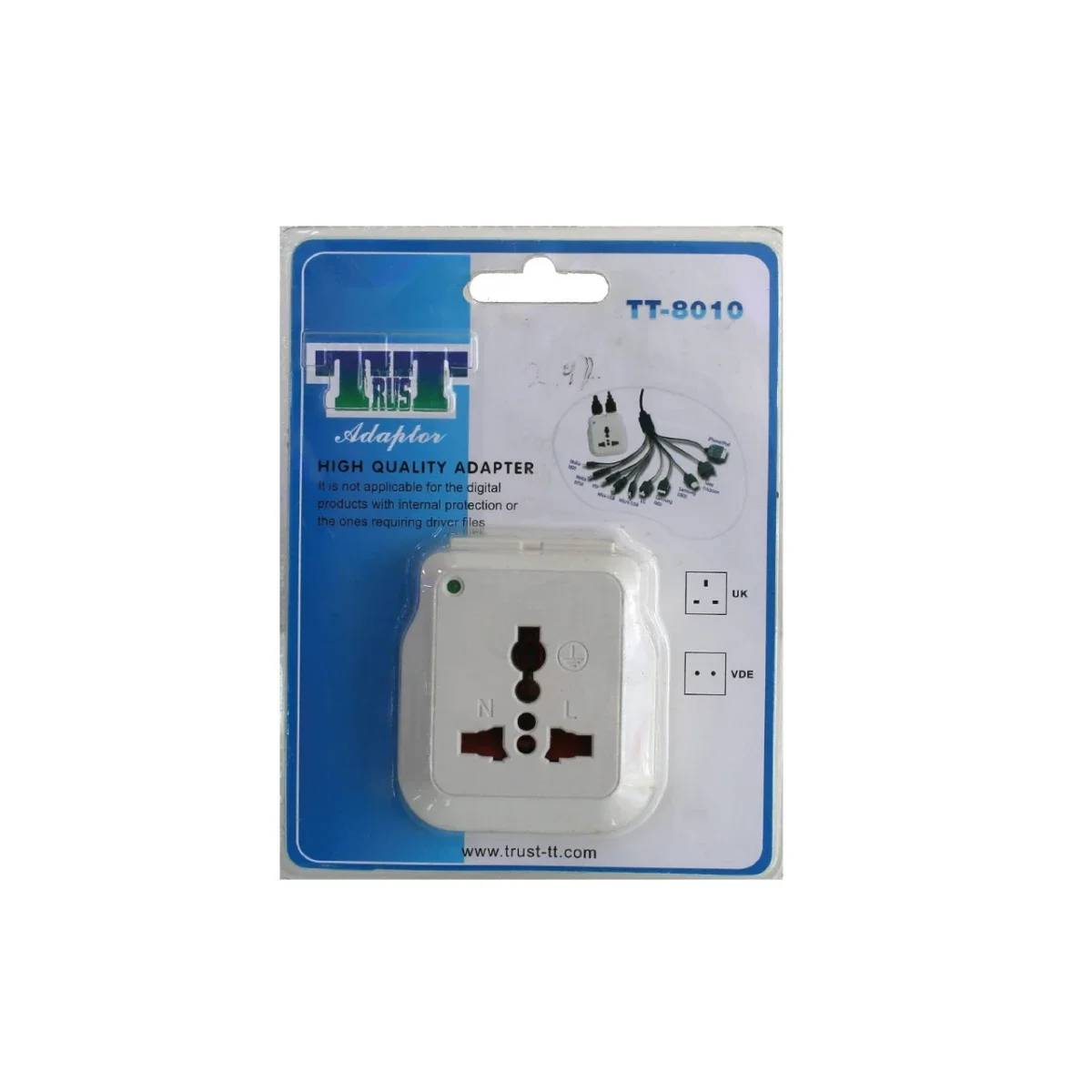 شاحن مقبس كهرباء Trust TT-8010
