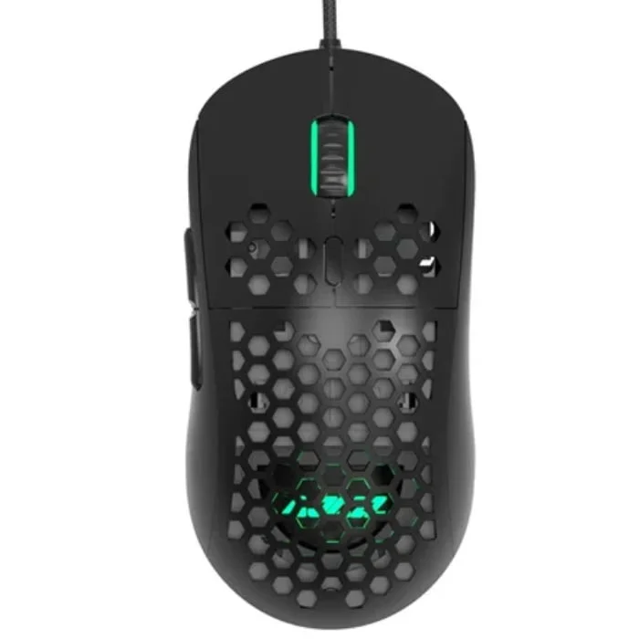AJAZZ AJ380R Wired Gaming Mouse – Black – 12400 DPI – 220 IPS - Image 5