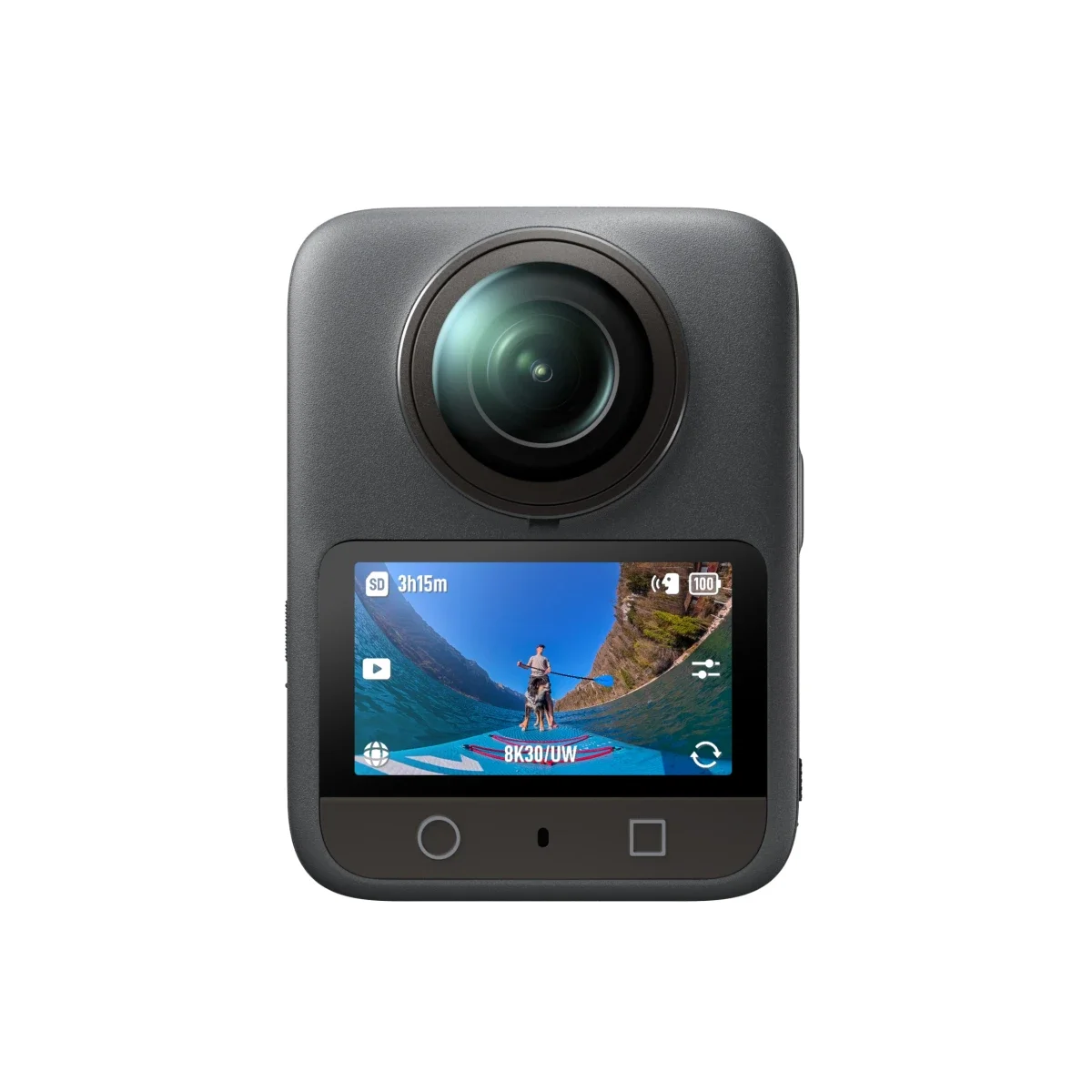 DJI Osmo 360 Adventure Combo 8K 360° Action Camera with 105GB Storage - Thumbnail 4