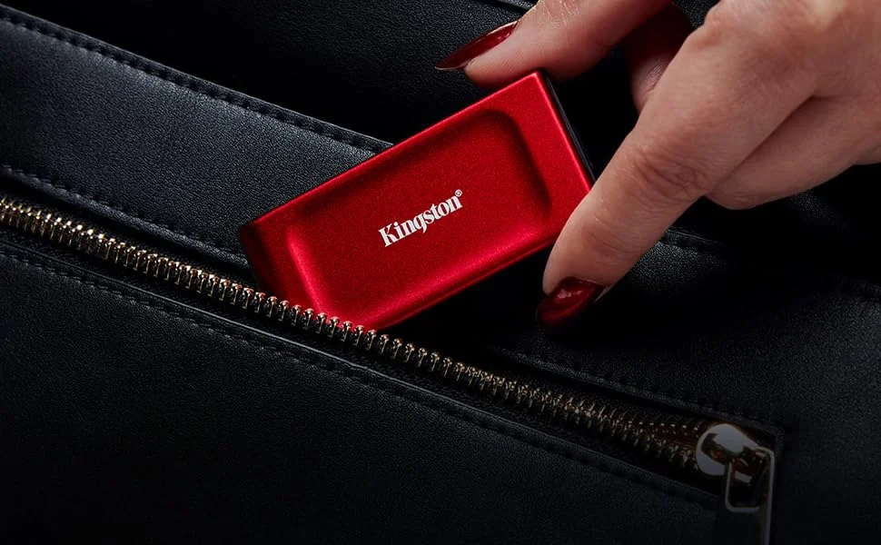 Kingston XS1000 1TB External SSD USB-C Red - Image 10