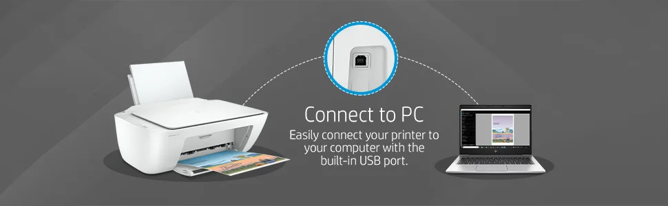 طابعة HP DeskJet 2320 الكل في واحد ملونة نافثة للحبر للمنزل - Image 8