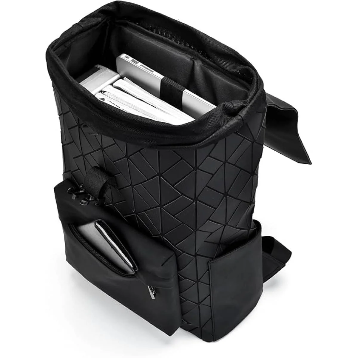 Okade 1612 Laptop Backpack for Up to 17-inch Laptops - Black - Thumbnail 2