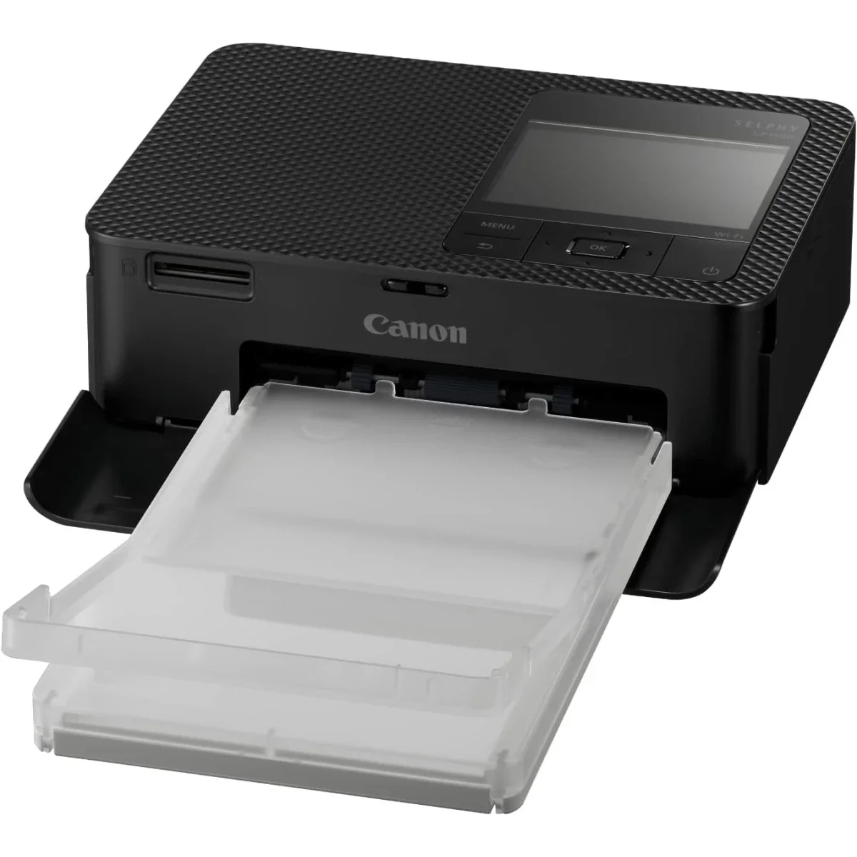 طابعة صور مدمجة لاسلكية Canon SELPHY CP1500 بشاشة 3.5 إنش، أسود - Image 2