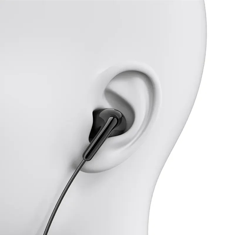 Xiaomi BHR8930GL Type-C Plug-and-Play Earphones - Black - Thumbnail 2