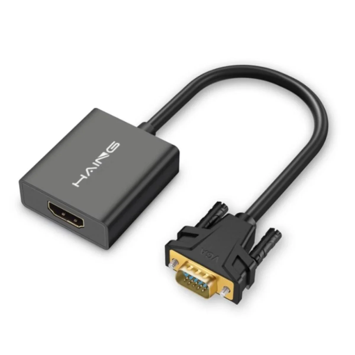 HAING HI-2045-VHA VGA to HDMI Adapter with Audio and Power