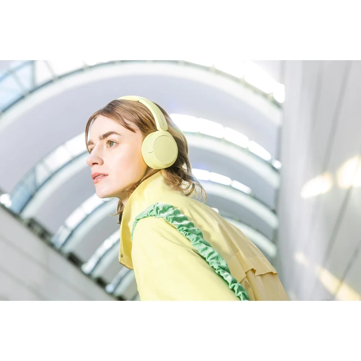 Sony WH-CH520 Wireless Bluetooth 5.2 Headphones, Yellow, Up to 40 Hours - Thumbnail 5