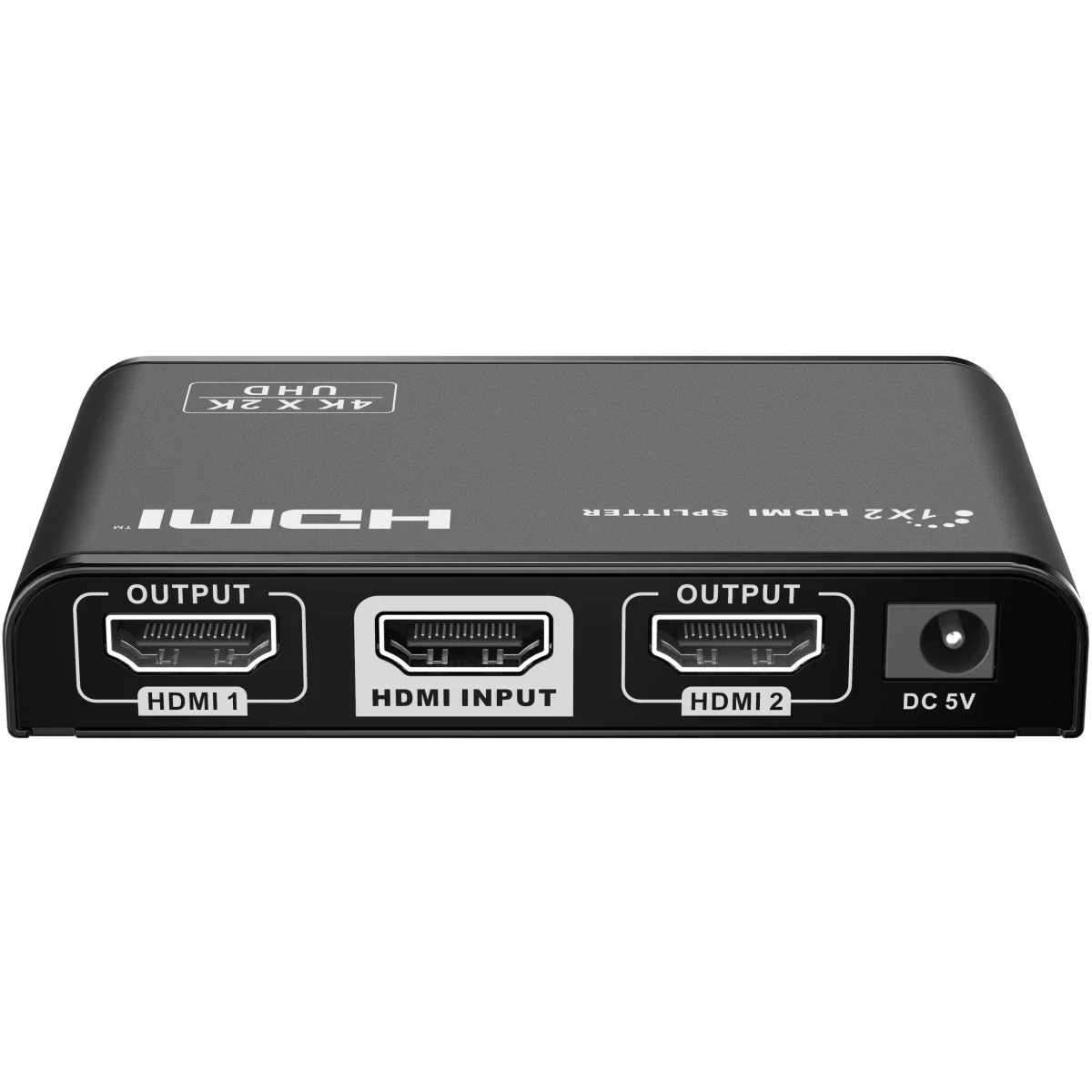 موزع HDMI Lenkeng LKV312HDR من منفذ إلى منفذين بدقة 4K و60Hz HDR