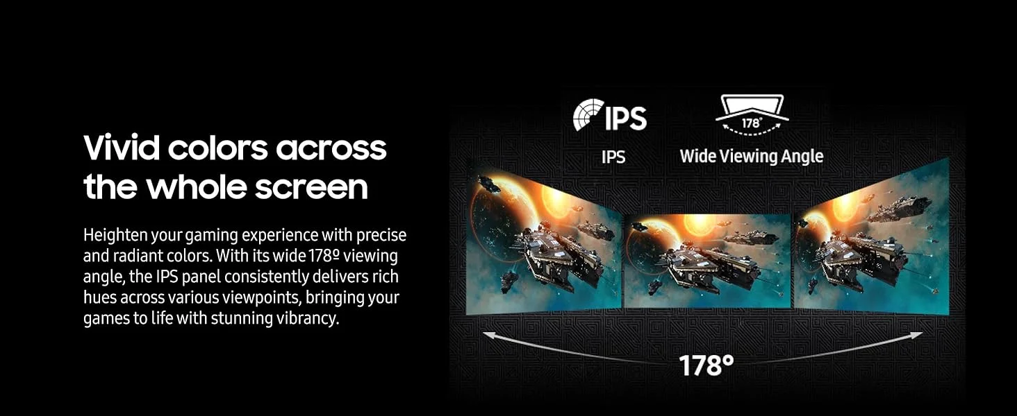 Samsung Odyssey G5 G53F 27-Inch QHD IPS Gaming Monitor, 200Hz, 1ms - Thumbnail 16