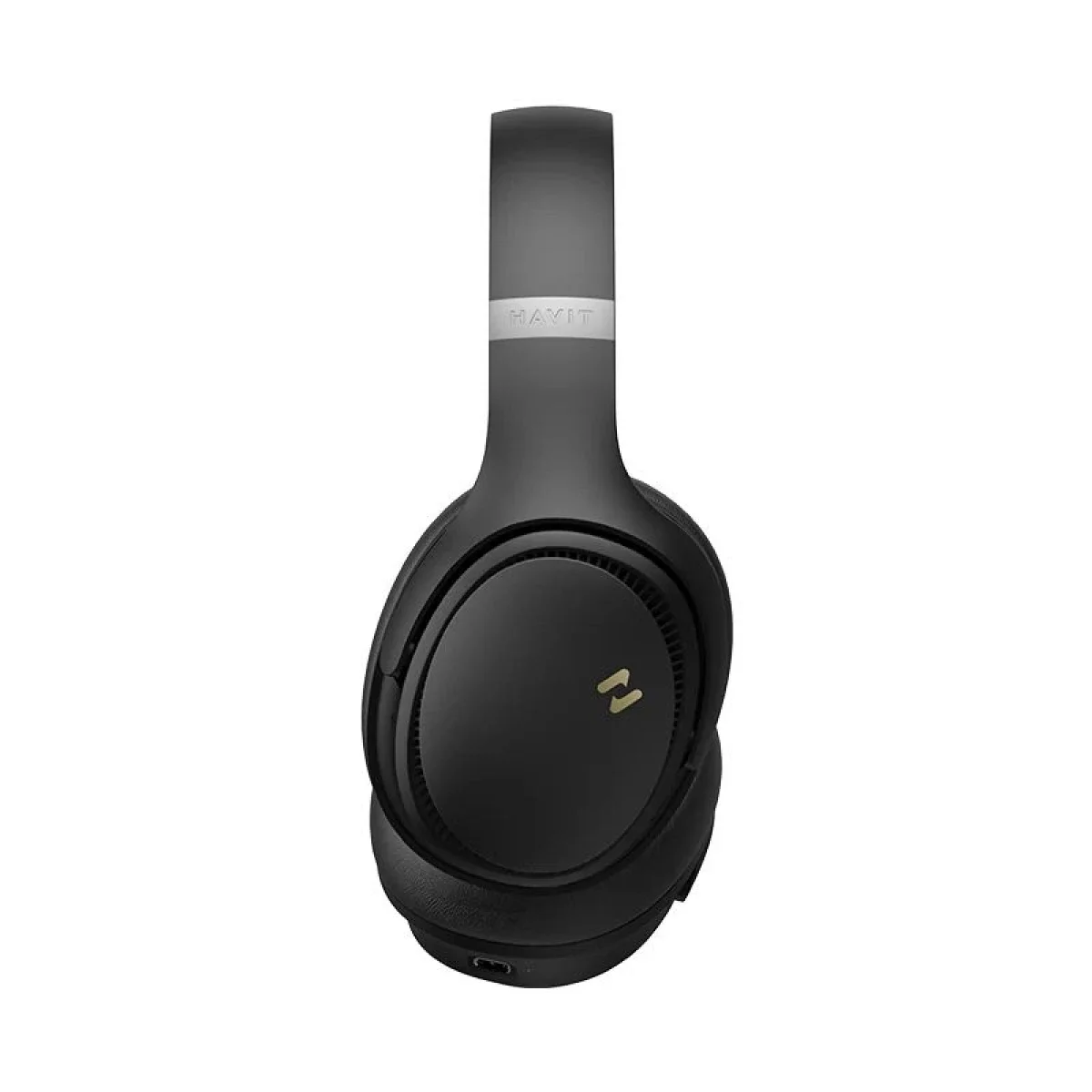 HAVIT H630BT PRO-BK ANC Wireless Foldable Headphones, Black - Thumbnail 5