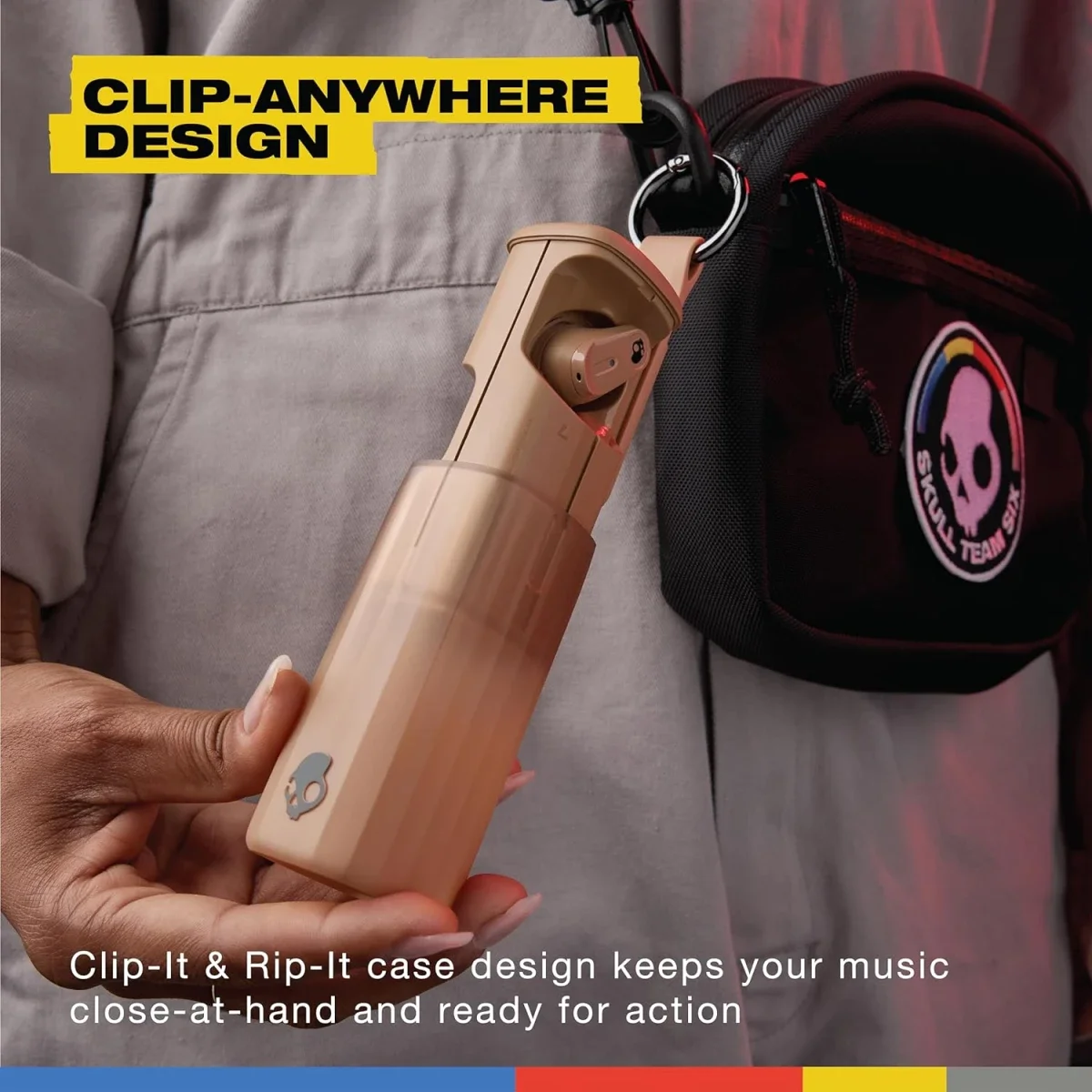 Skullcandy Method 360 ANC Wireless Earbuds with Sound by Bose, 40-Hour Battery - Primer - Thumbnail 4