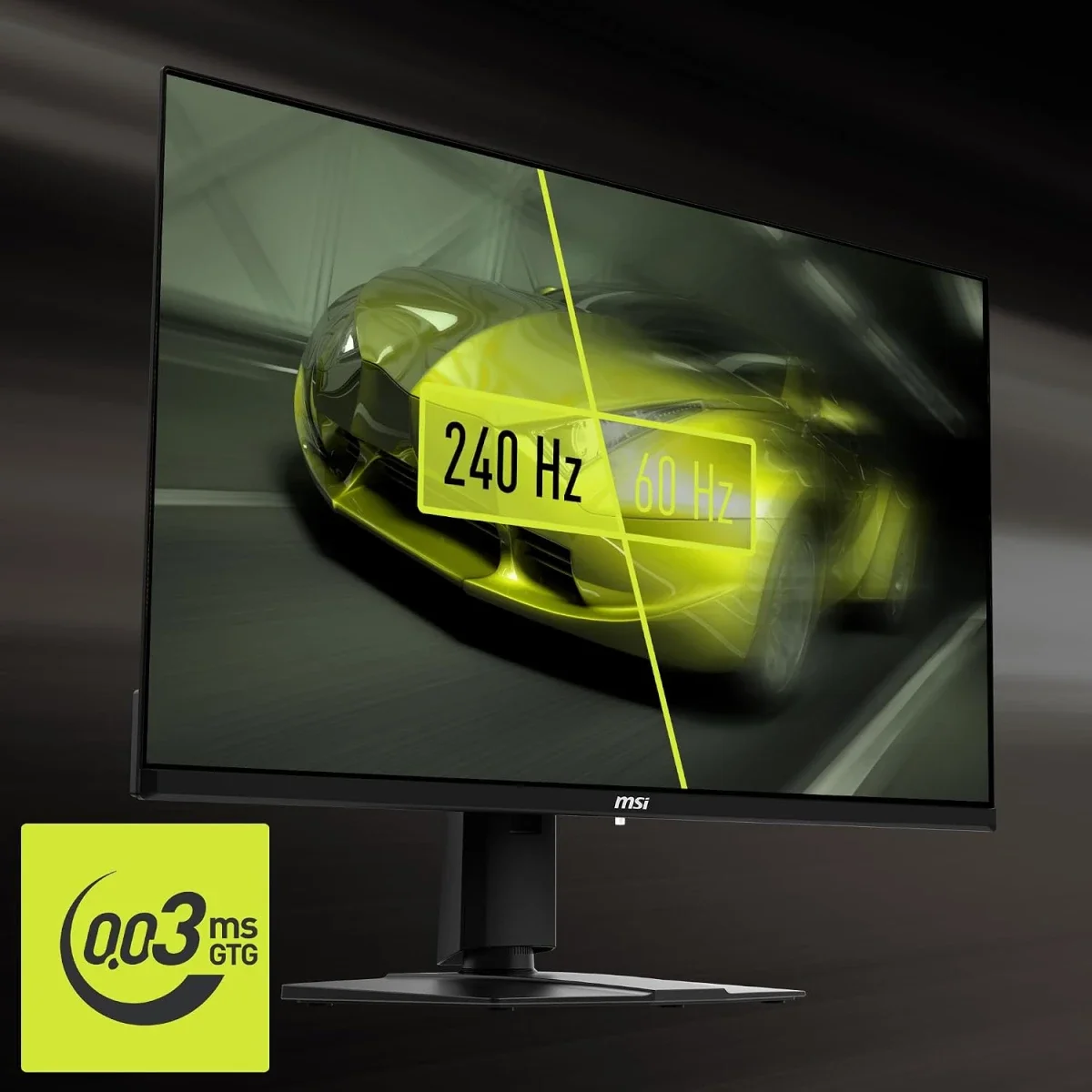 شاشة ألعاب MSI 32 إنش 4K UHD، 240 هرتز، 0.03 مللي ثانية، True Black HDR 400، USB-C بقدرة 15 واط، HDMI وDP – MAG 321UPX QD-OLED - Thumbnail 3