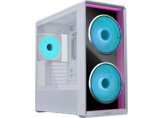هيكل ألعاب LIAN LI LANCOOL 217 217INFX-W أبيض ARGB ATX ميد تاور - Image 4