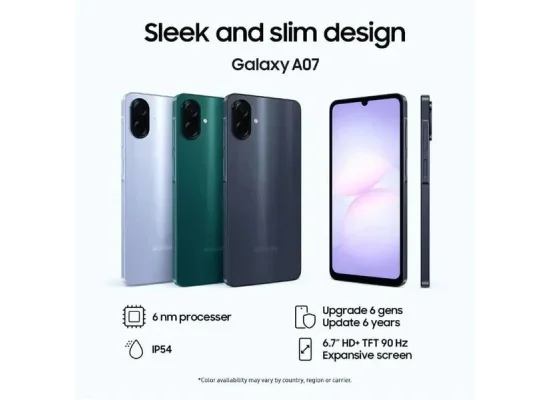 هاتف Samsung Galaxy A07 رام 6GB وسعة 128GB - Thumbnail 2
