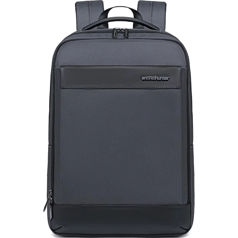 حقيبة ظهر Arctic Hunter B00690 للعمل ولابتوب 15.6 إنش - رمادي