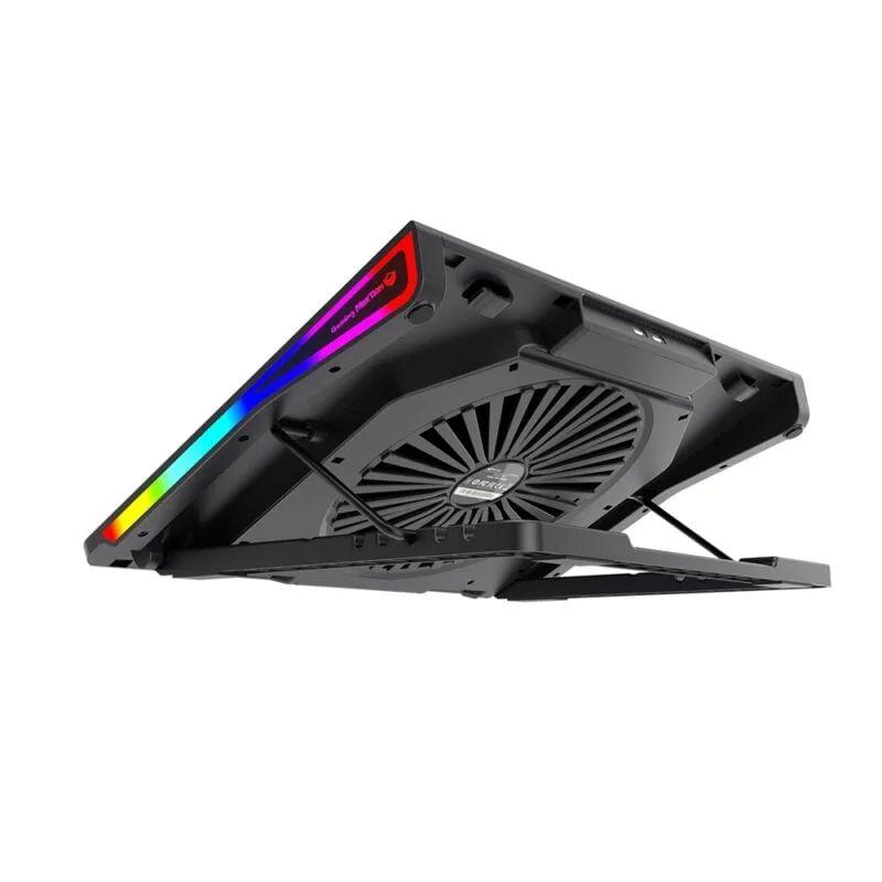 Meetion CP5050 Gaming Laptop Cooling Pad with Customizable RGB Lighting and Fan Speed - Image 6