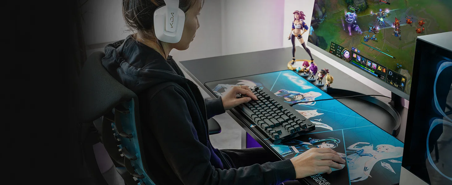 Logitech G840 XL K/DA Edition Gaming Mouse Pad 900 x 400 mm - Image 10