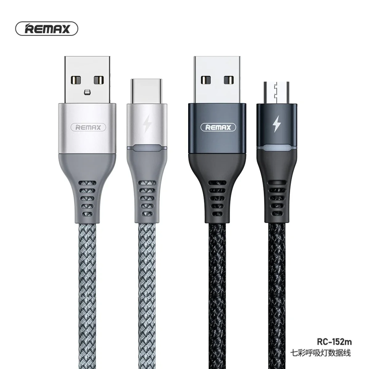 Remax RC-152m Colorful Light Micro USB Cable