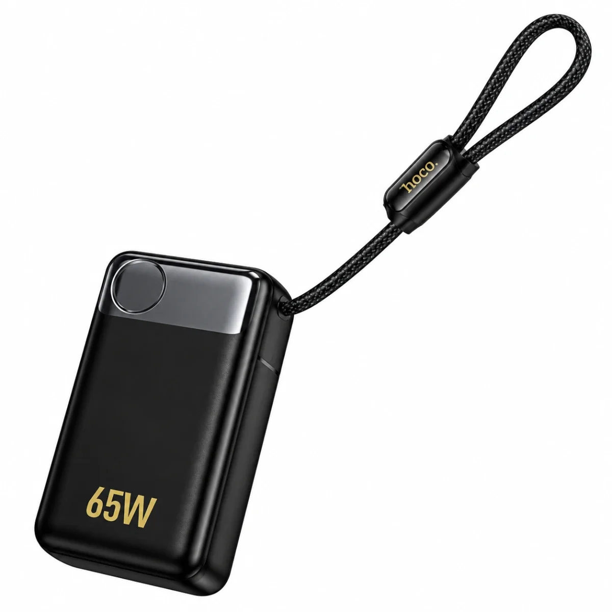 HOCO Q53 Skillful PD65W 12000mAh Power Bank - Black - Thumbnail 4