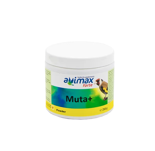 مكمل تبديل الريش للطيور AviMax Forte Muta+ 125 غرام