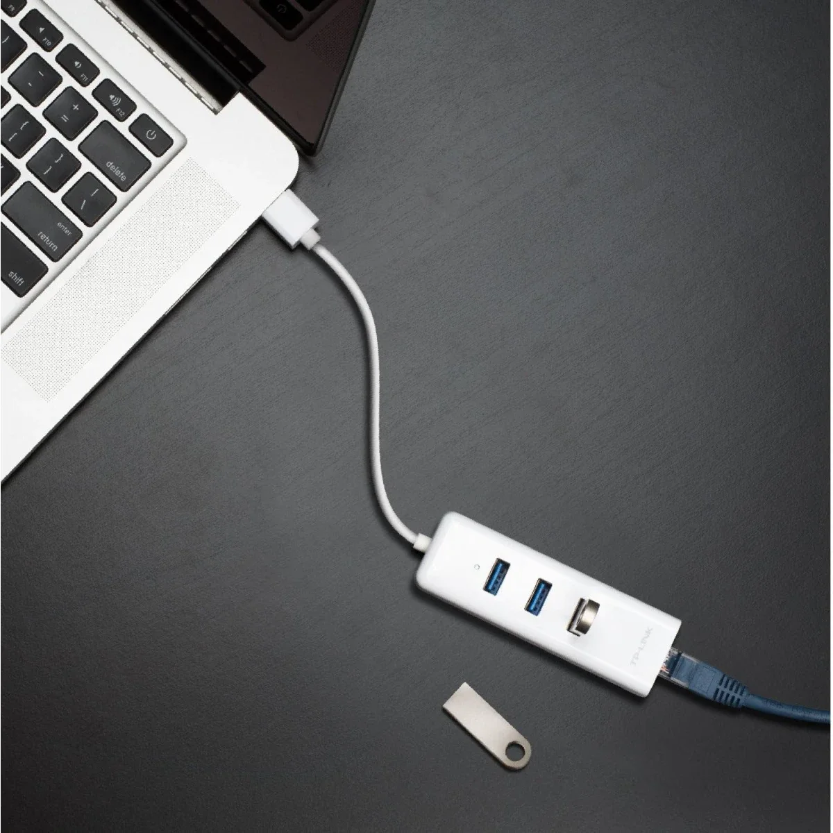 موزع USB 3.0 ثلاثي المنافذ مع محول Gigabit Ethernet TP-LINK UE330 - Image 5