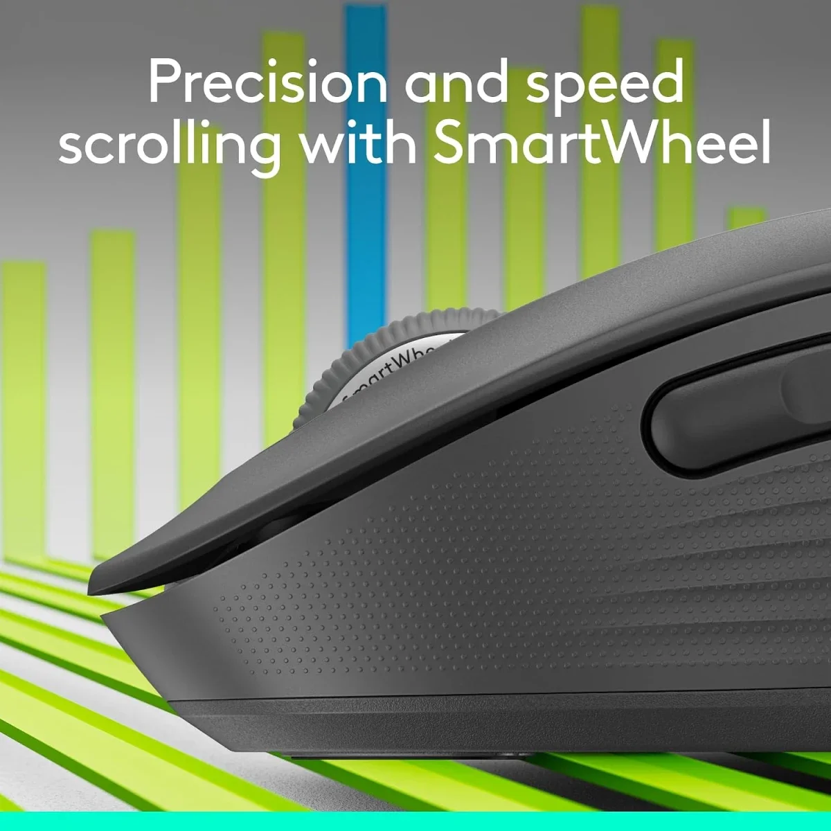 Logitech Signature M650 L Wireless Mouse with Bluetooth and SilentTouch - Thumbnail 2