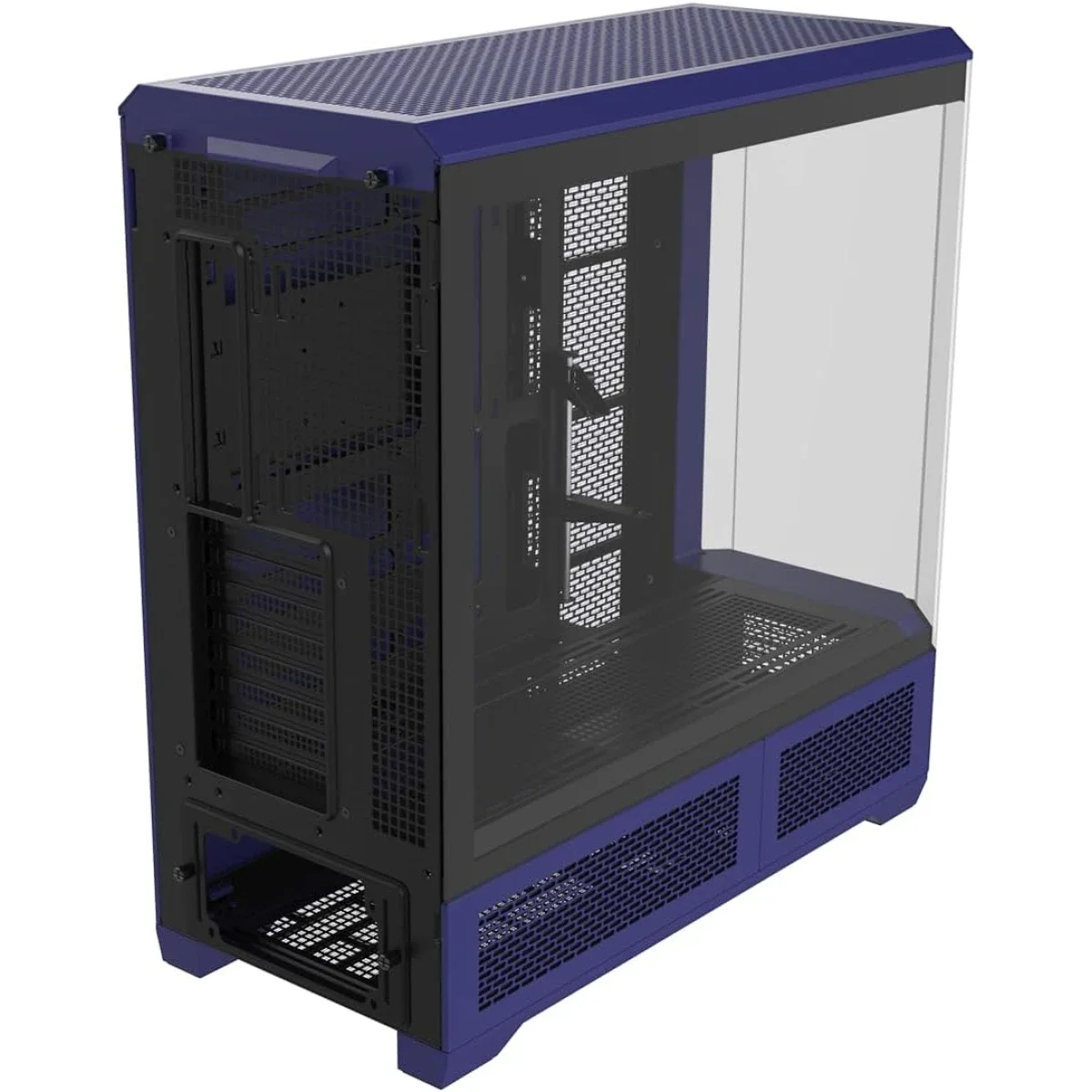 Thermaltake View 600 TG Full Tower PC Case with 420mm Radiator Support & 6.0" LCD Panel Kit - Future Dusk - Image 6