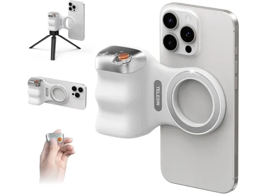 TELESIN Fun Shot Magnetic Phone Camera Grip with Wireless Shutter Remote - Image 8