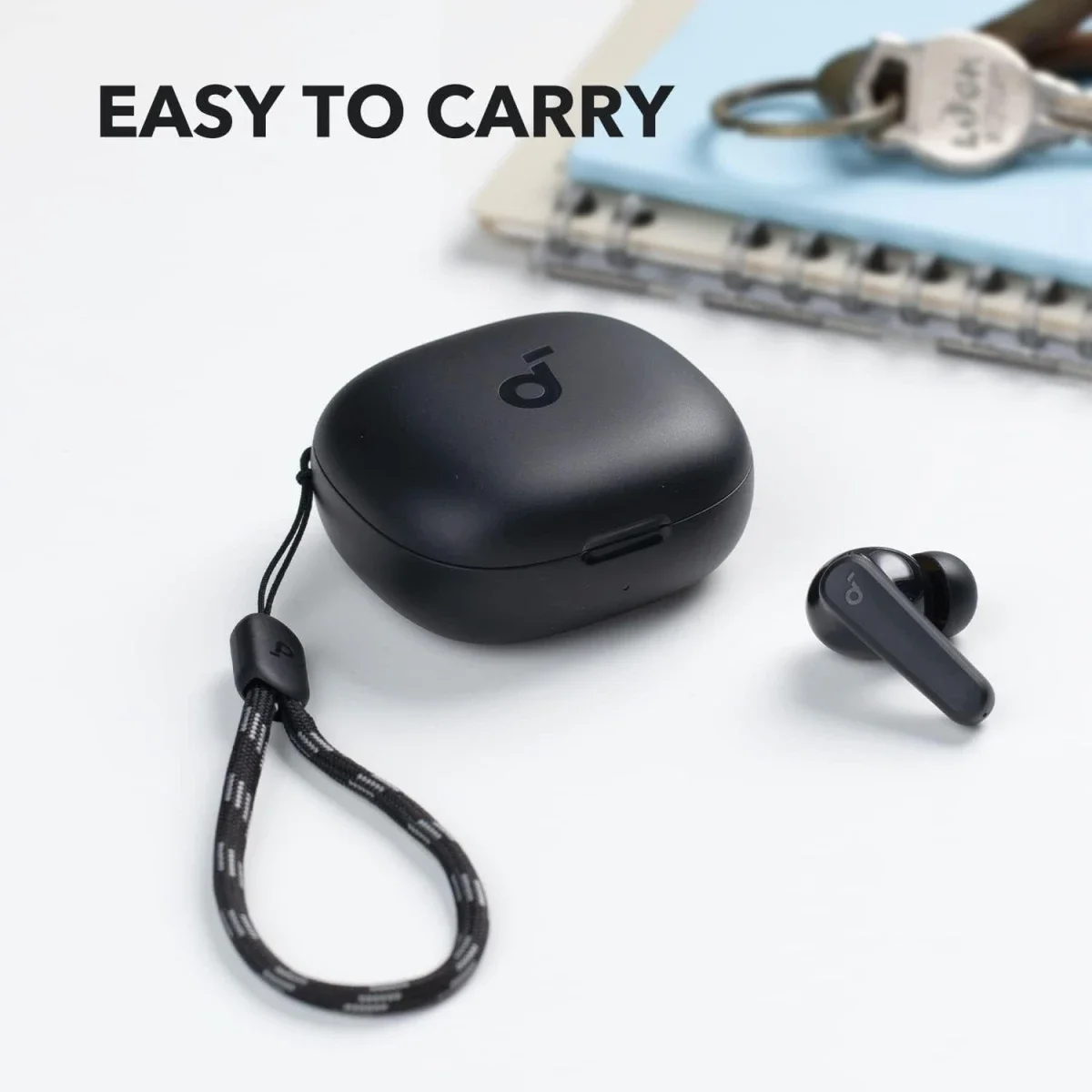 Anker Soundcore R50i True Wireless Earbuds, Bluetooth 5.3, 10mm Drivers, 30H Playtime, Black - Image 2