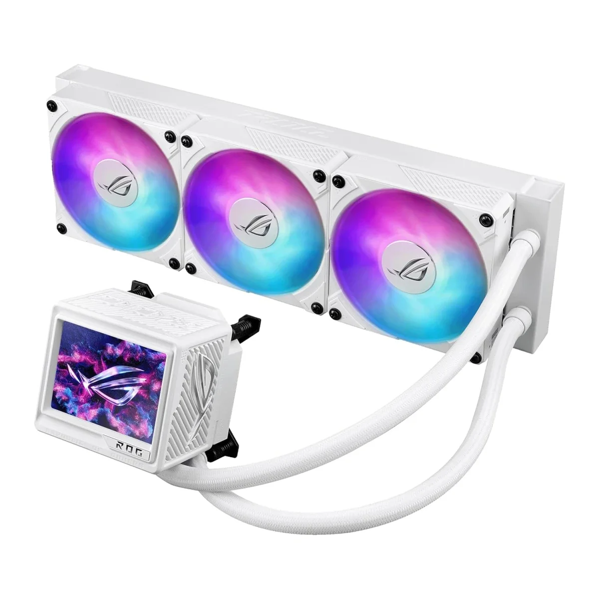 Asus ROG Ryujin III 360 ARGB Extreme AIO CPU Liquid Cooler White - Image 1