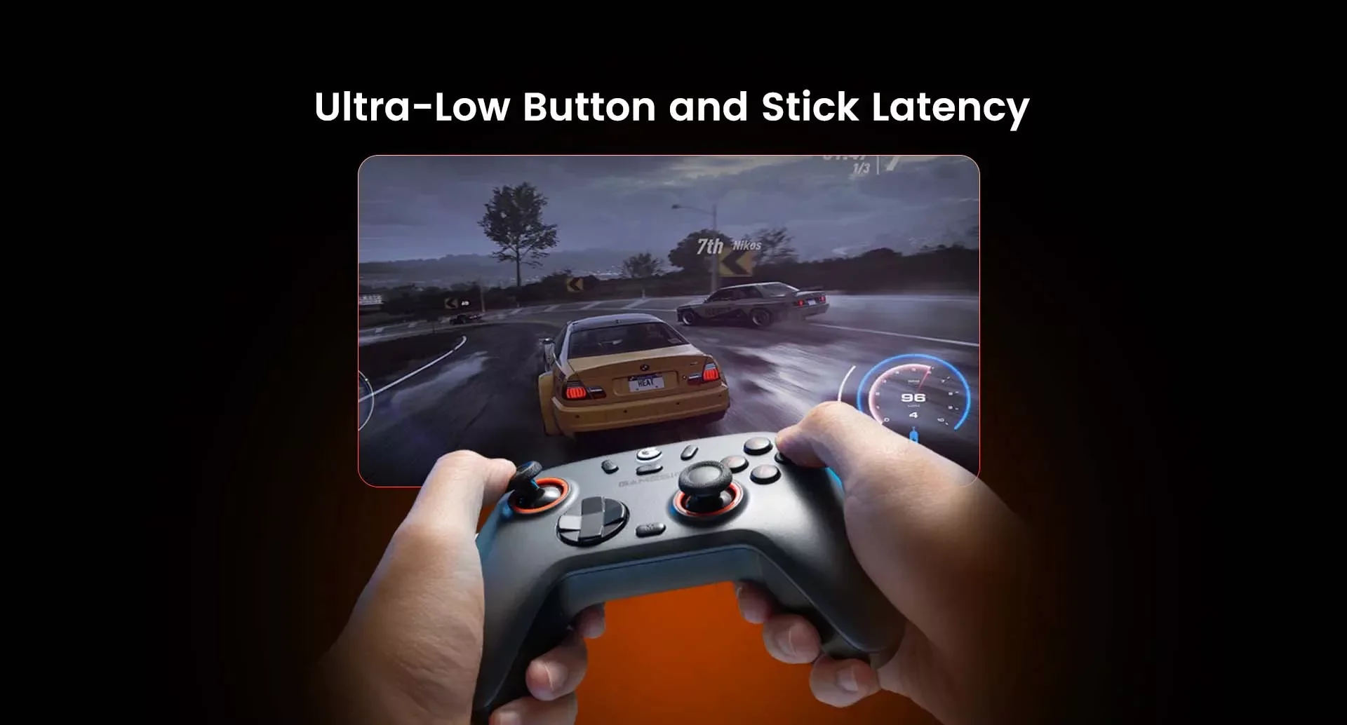 يد تحكم للألعاب GameSir Nova 2 Lite لاسلكية - أبيض - Image 9