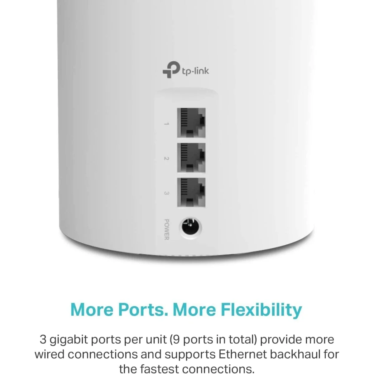 نظام شبكي TP-LINK Deco X55 AX3000 Wi-Fi 6 ثلاثي الوحدات بتغطية حتى 6500 قدم مربع - Image 4