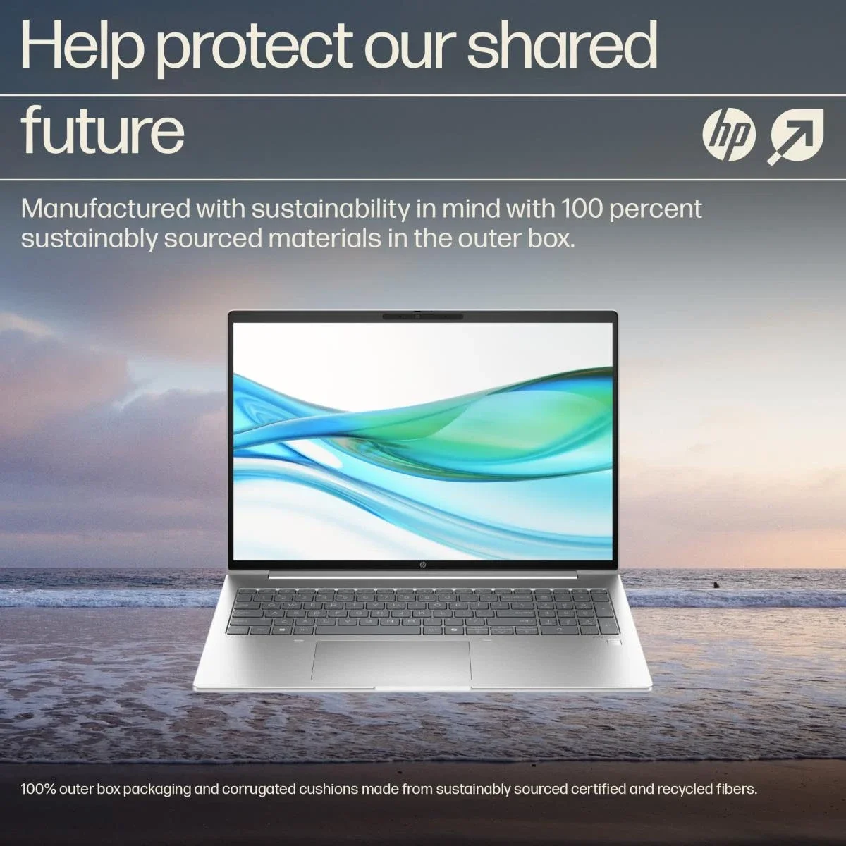 لابتوب أعمال HP ProBook 460 G11 مقاس 16 إنش بمعالج Intel Core Ultra 5 125U وذاكرة 16GB وتخزين 512GB SSD وشاشة IPS فضي - Image 7
