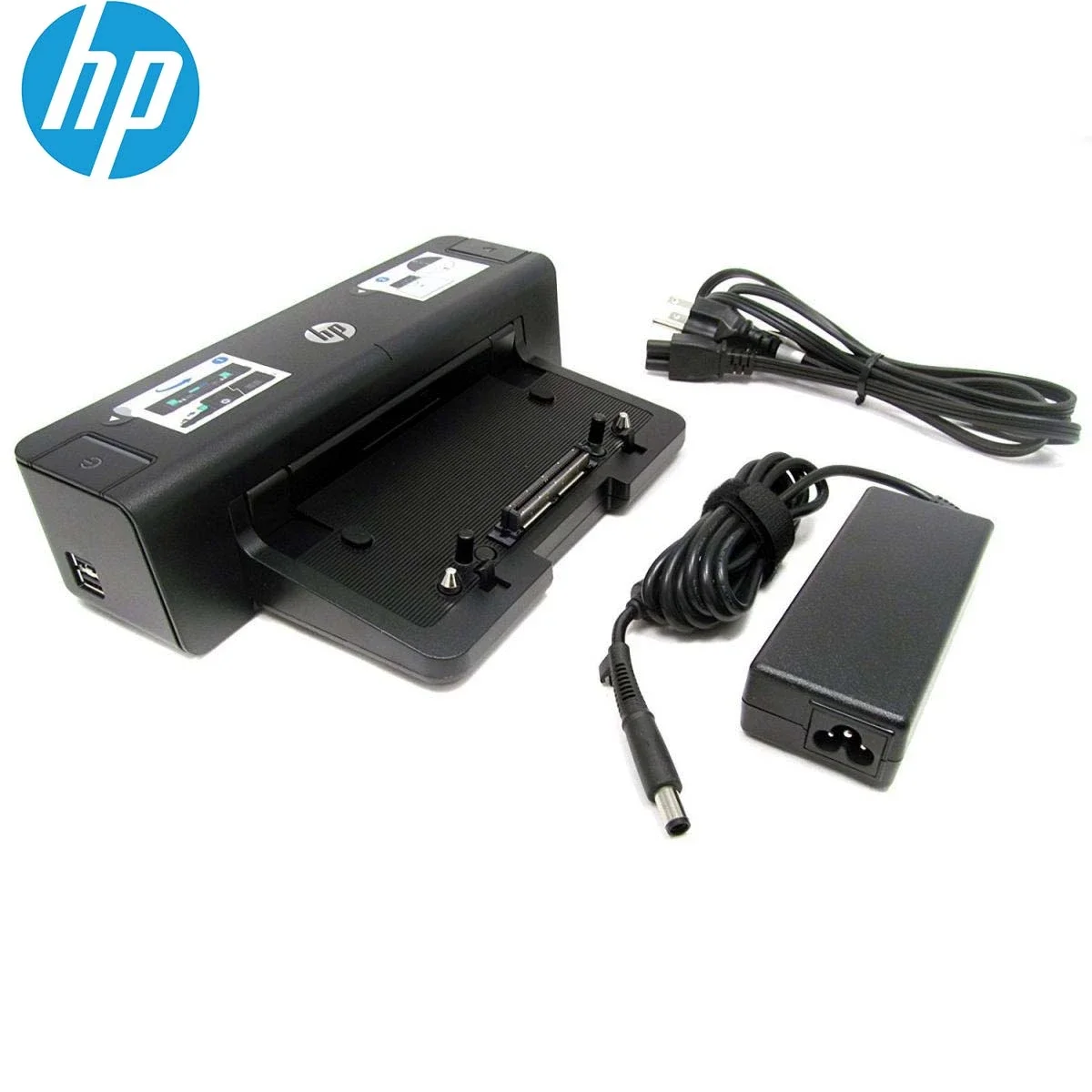 محطة إرساء HP A7E32UT#ABA بقدرة 90 واط مع 4 منافذ USB وRJ-45 وDVI وVGA وDisplayPort
