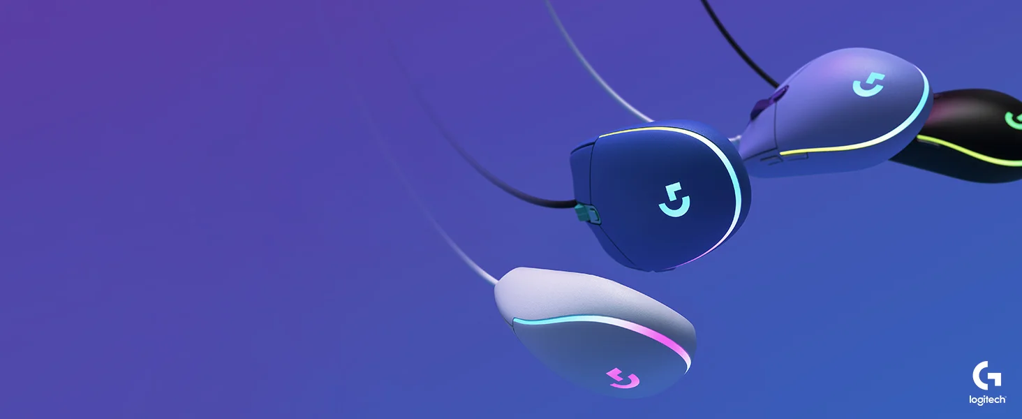 سماعة ألعاب Logitech G335 سلكية مع ميكروفون قابل للطي لكتم الصوت ومنفذ صوت 3.5 مم - أسود - Thumbnail 17