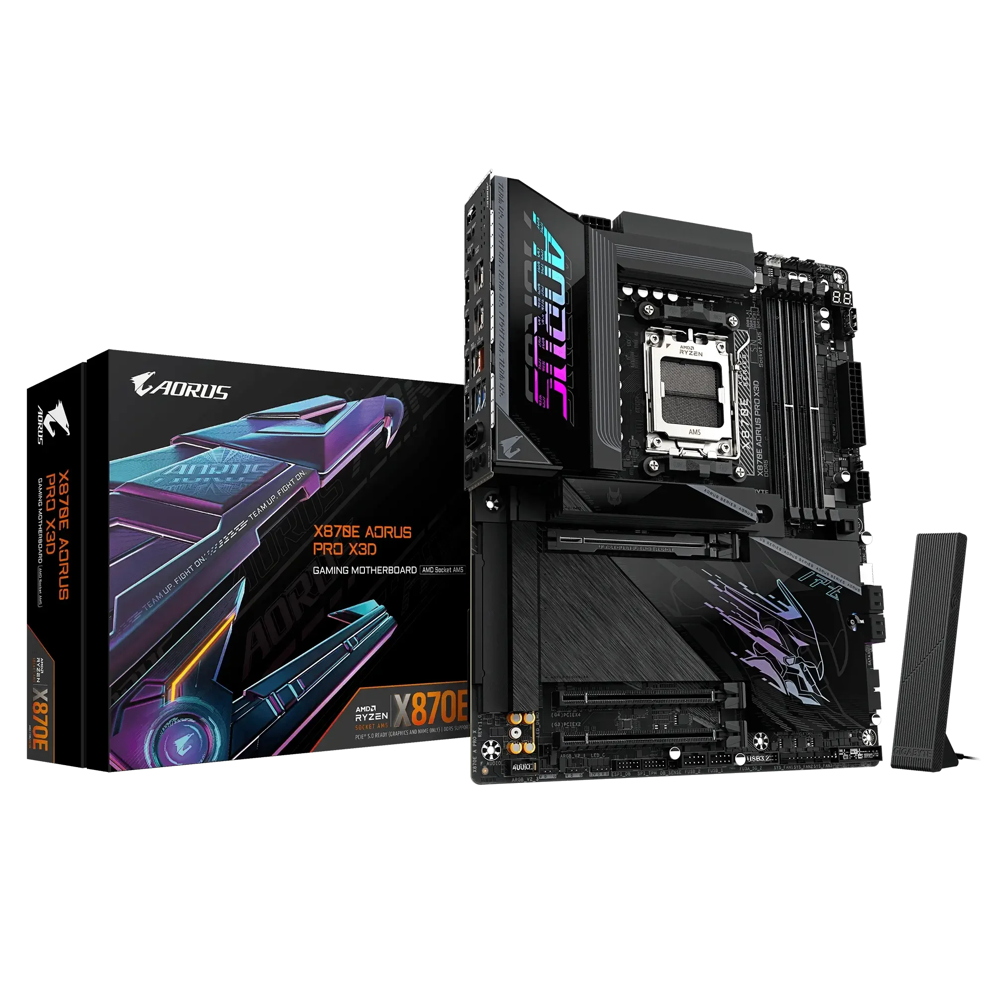 GIGABYTE X870E AORUS PRO X3D WiFi 7 Bluetooth DDR5 Motherboard for AMD AM5