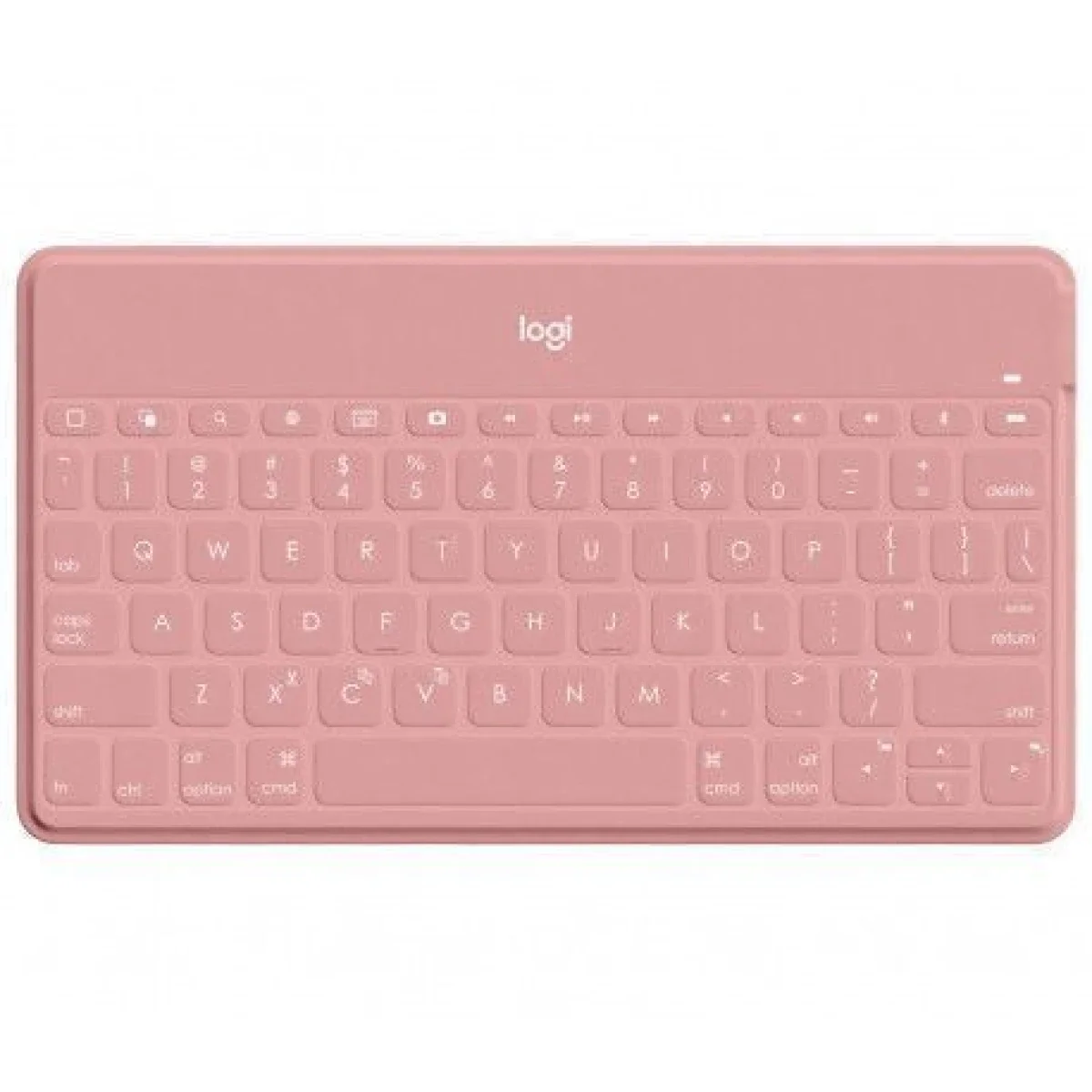 كيبورد Logitech Keys-To-Go فائق الحمل بتقنية Bluetooth لاسلكي لأجهزة Apple - وردي