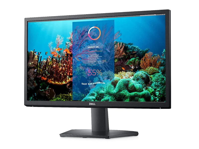 شاشة Dell SE2222H 22 إنش Full HD بلوحة VA مع HDMI وVGA - أسود - Thumbnail 8