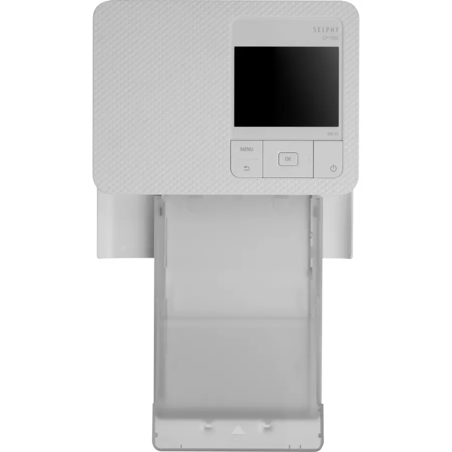 طابعة صور Canon SELPHY CP1500 لاسلكية مدمجة محمولة ملونة - بيضاء - Thumbnail 4