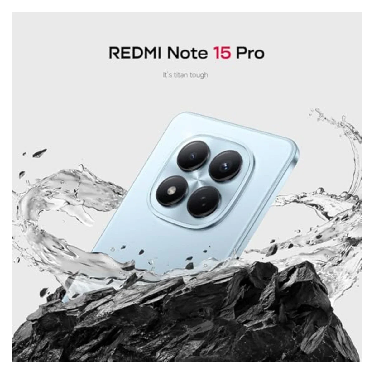 هاتف Xiaomi REDMI Note 15 Pro 4G ذكي 12GB رام 512GB جليشر بلو - Image 3