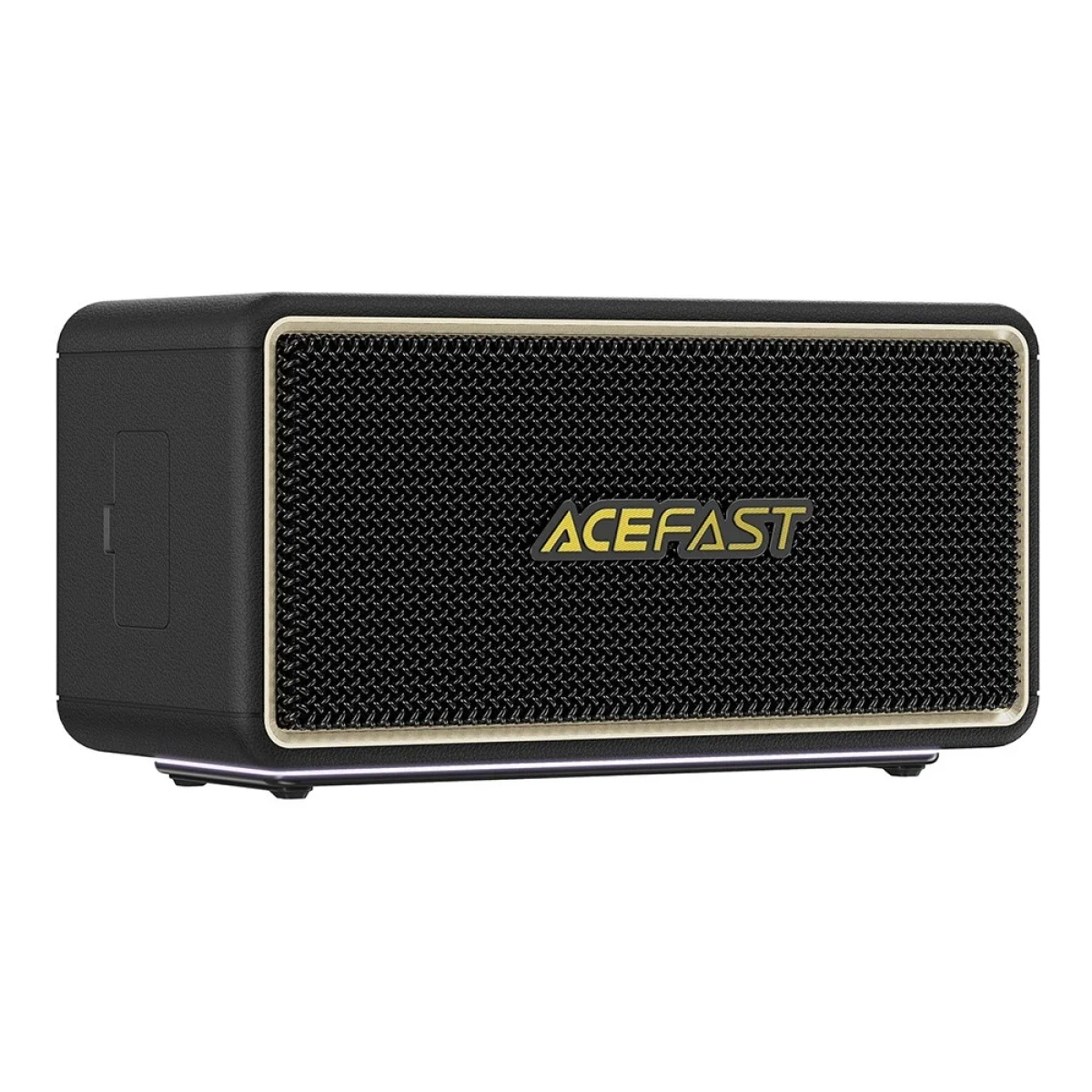 سماعة محمولة ACEFAST K3 Max بلوتوث 5.4 بصوت ستيريو 40 واط ومقاومة للماء IPX6، أسود