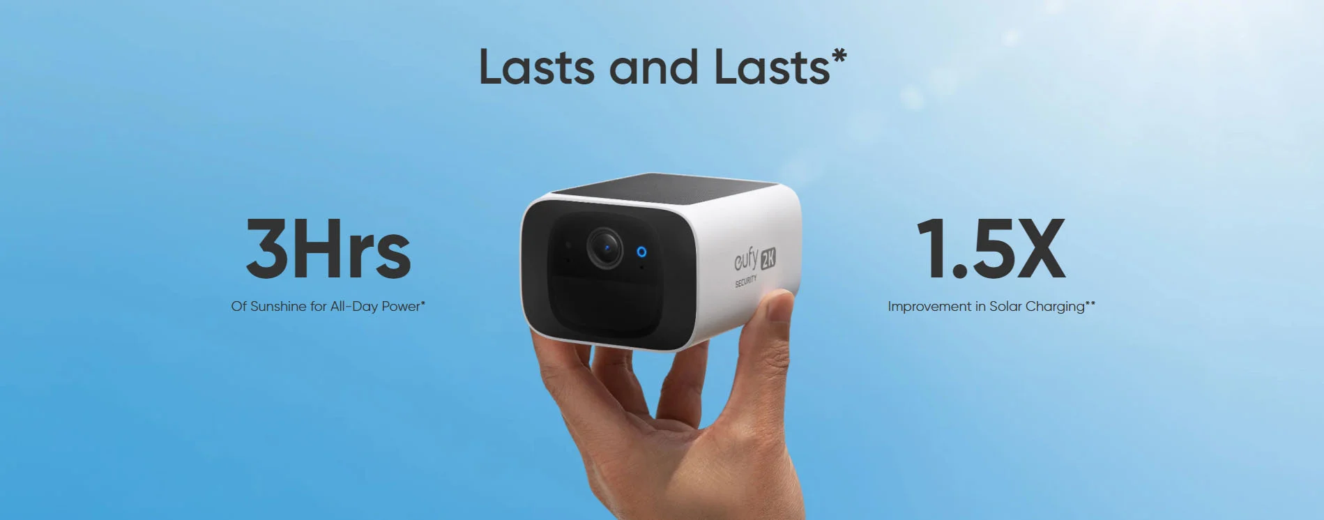 كاميرا مراقبة Anker eufy SoloCam S220 خارجية 2K بالطاقة الشمسية وWi-Fi T8134321 - Image 12