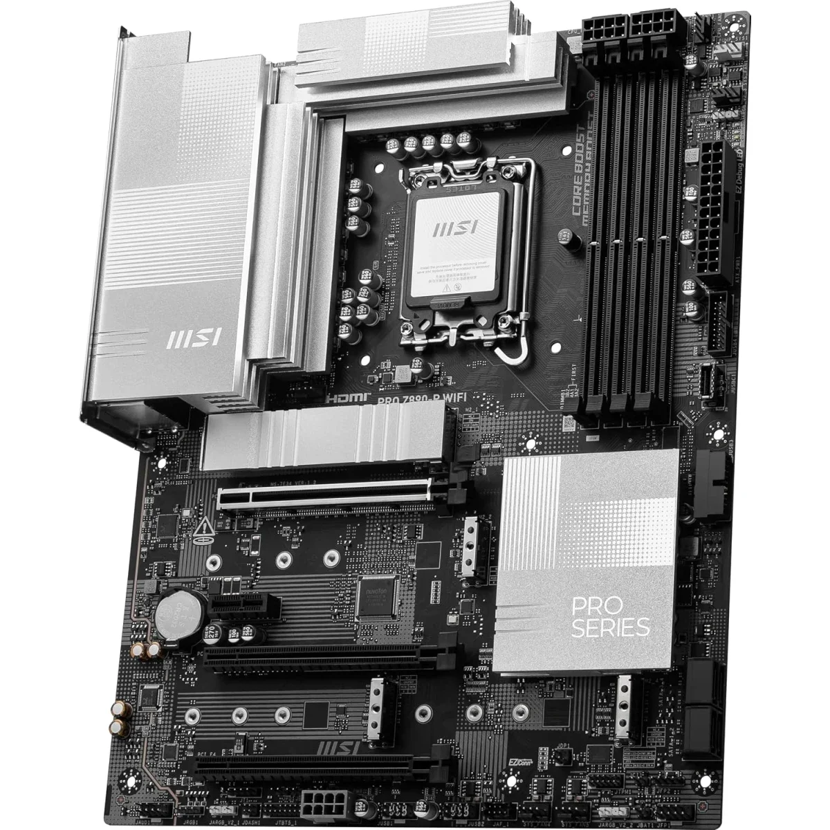 MSI DDR5 Wi-Fi 6E LGA 1851 Motherboard with 5Gbps LAN, USB-C & Bluetooth 5.3 PRO Z890-P WIFI6E - Image 3