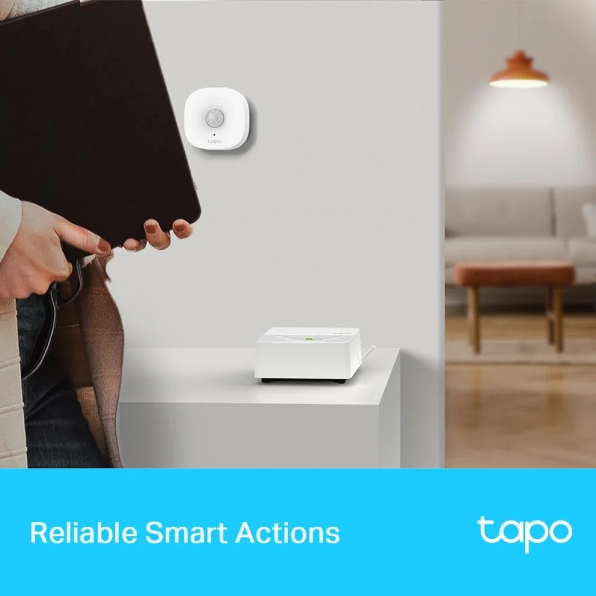 موزع ذكي TP-LINK Tapo H200 لإنترنت الأشياء يدعم 64 مستشعرًا ومفتاحًا + 4 كاميرات أو أجراس باب تعمل بالبطارية - Thumbnail 9