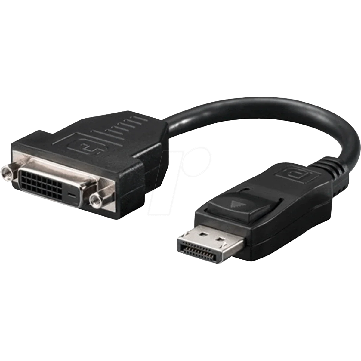 كابل CHINA من DisplayPort إلى DVI بطول 25 سم