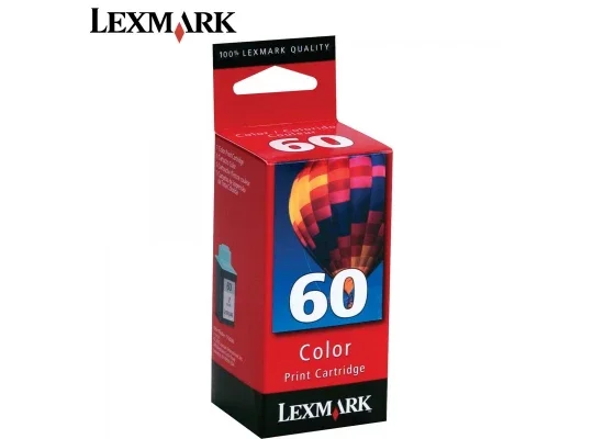 خرطوشة حبر Lexmark #60 ثلاثية الألوان أصلية 17G0060 - Image 2